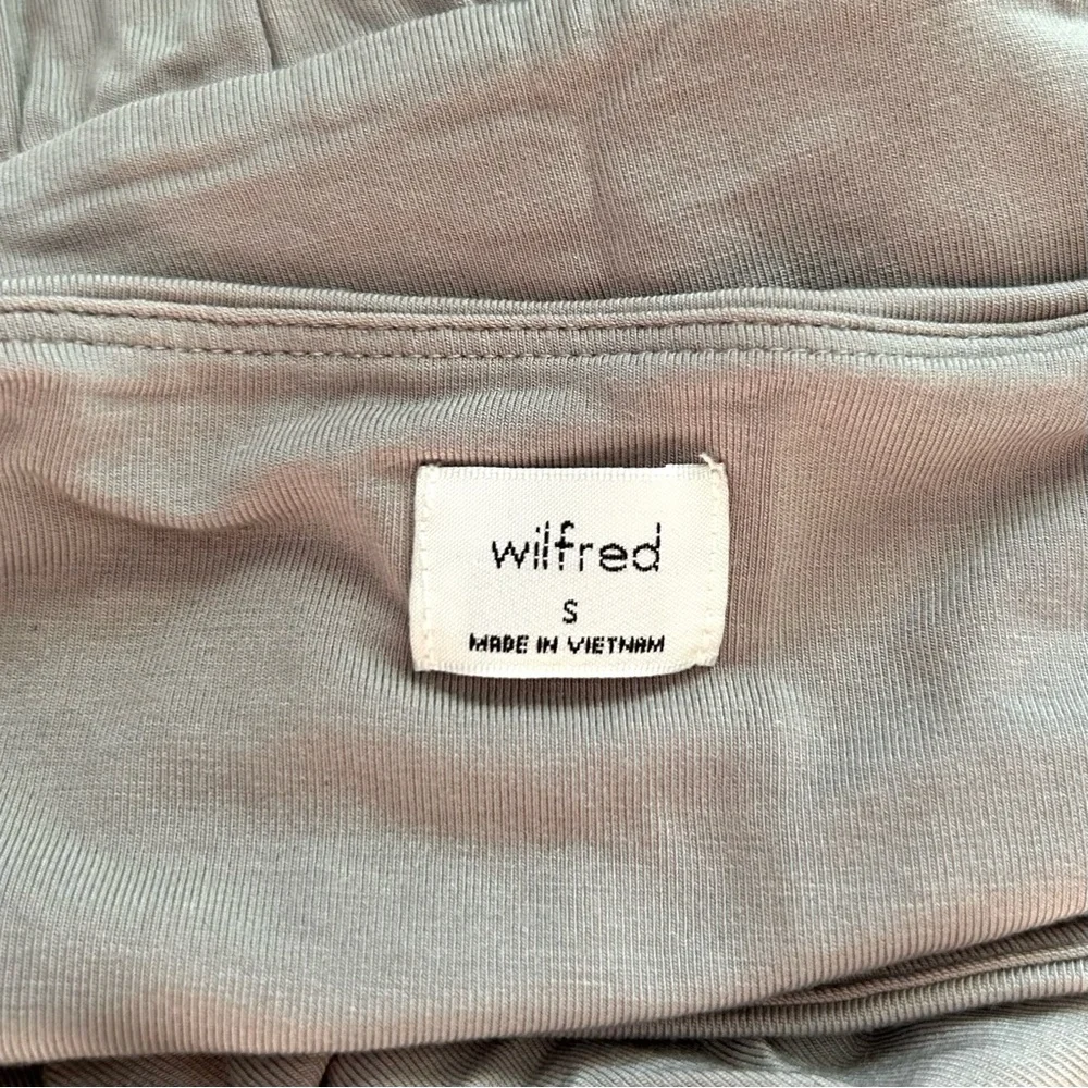 Aritzia Wilfred Market Wide Leg‎ Jumpsuit Basalt Gray S - Picture 7 of 8